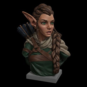Elfia Łuczniczka (popiersie / bust)